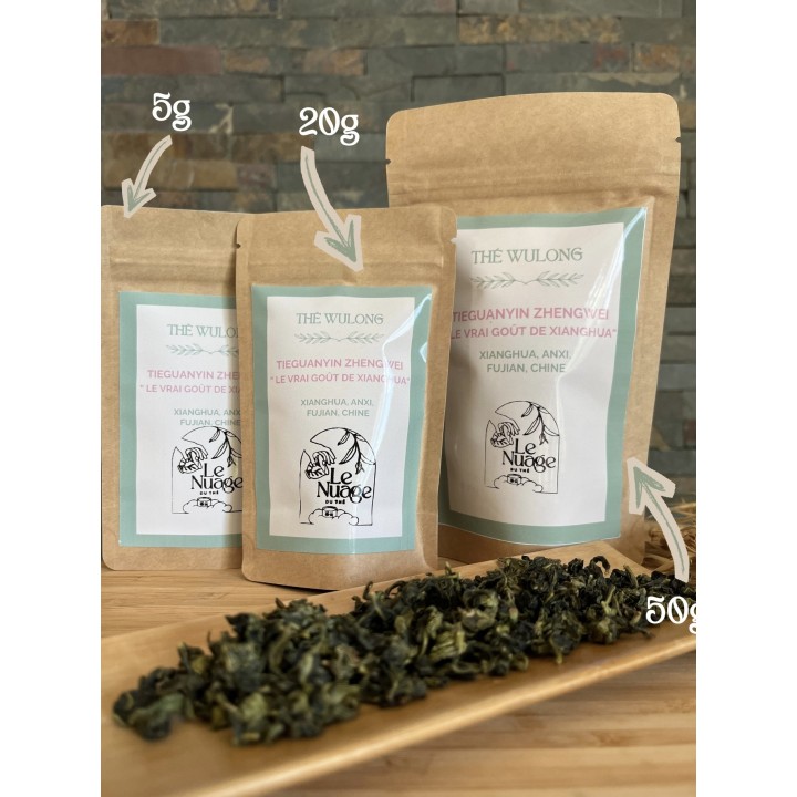 TieGuanYin Zhengwei / Thé wulong (Oolong) floral du Fujian, Chine